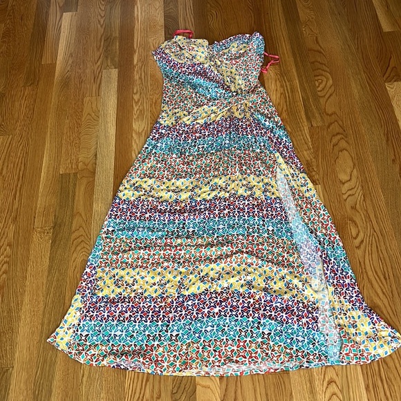 NWT Free People Kaleidoscope Dreams Midi Dress - Size Large - Picture 13 of 16